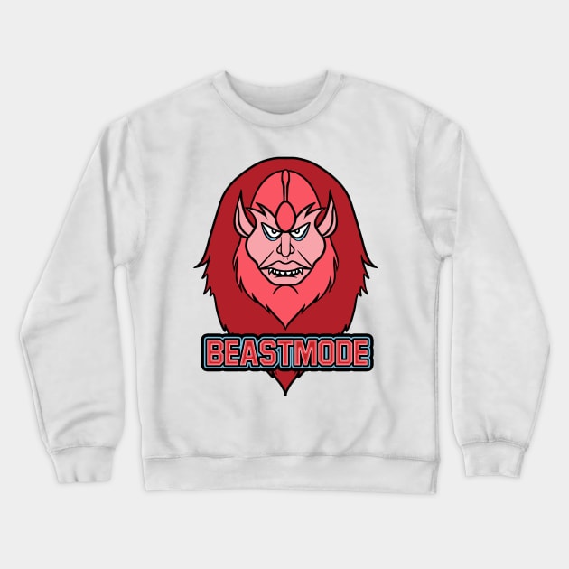Beastmode Crewneck Sweatshirt by rjartworks